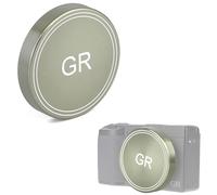 Bouchon d'objectif en alliage d'aluminium pour appareil photo numérique Ricoh GR IV GR4, coque de protection de précision usinée CNC avec doublure en velours, anti-rayures, anti-poussière et