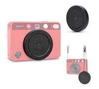 Bouchon d'objectif magnétique pour appareil photo instantané Leica Sofort 2, capuchon d'objectif magnétique avec sangle anti-perte, accessoires de protection anti-rayures et anti-poussière pour