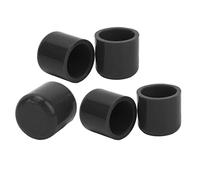 Bouchon d'obturation en Silicone, Bouchon de Tuyau d'aspiration d'admission 5 Pièces pour Tuyauterie de Radiateur (Le noir)