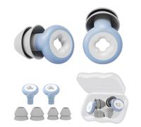 Bouchon D'oreille Antibruit En Silicone, Bouchon D'oreille Portable RéUtilisable Pour Dormir, Bleu