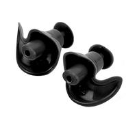Bouchon D'oreille en Spirale en Silicone, Réutilisable, étanche et Anti-poussière, avec Boîte Noire, adapté aux Enfants et aux Adultes (BLACK)