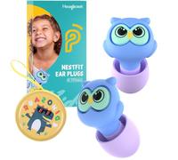 Bouchon d'oreille enfant (6-12ans),bouchons doreilles anti bruit protege oreille pour enfants et petits conduits auditifs-protection auditive boule quies pour dormir,piscine,avion,concert,tdah (28dB)