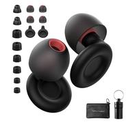 Bouchon d'Oreille FUNSOUND Bouchon d'Oreille Silicone pour le Sommeil, Musique, Fêtes, Concerts, 7 Paires Bouchons d'Oreilles- Jusqu'à (SNR)27dB Réduction de Bruit, NRR 24dB
