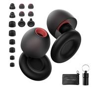 Bouchon d'Oreille FUNSOUND Bouchon d'Oreille Silicone pour le Sommeil, Musique, Fêtes, Concerts, 7 Paires Bouchons d'Oreilles- Jusqu'à (SNR)27dB Réduction de Bruit, NRR 24dB