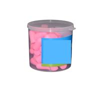 Bouchon D'oreille Lot de 30/60 mousses d'isolation phonique souples for dormir, anti-bruit(60 PINK)