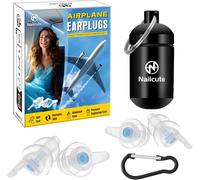 Bouchon D'oreille Pour Avion 2 Paires -Régule La Pression D'air, Préviter Douleurs Auditives Et Filtre Les Bruit Génants, 25db, S Boule Quies Pour Enfant12 + Essentiels De Voyage.[G178]