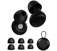 Bouchon D'oreille Pour Dormir 45 dB - Bouchon Oreille Sommeil en Silicone, avec Embouts remplaçables, Réutilisable, Pour Dormir, Voyager, Travailler et Concerts