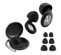 Bouchon D'oreille Pour Dormir, 45dB Bouchon D'oreille Anti Bruit, Réutilisable en Silicone Protection Auditive, Pour Dormir, Voyager, Se Concentrer, Concerts, 4 Tailles (XS/S/M/L), Étanchéité IPX7