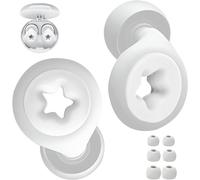 Bouchon D'oreille Pour Dormir,Réduction De Bruit De 24db,Protection Auditive Boules Quies Pour Dormir,Concert,Dj¿S,Batteurs,Festivals,Avion,Sommeil (Blanc,Moyen).[W327]
