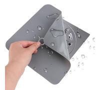 Bouchon Douche Anti Odeur - 2 pièces en Silicone Gris 20x20 pour Éliminer Les Mauvaises Odeurs dans Votre Salle de Bain | Protection Durable et Efficace pour Votre Sanitaire