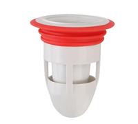 Bouchon Douche Anti Odeur Filtre de vidange d'eau Toilette, Salle Bains, Cuisine, égouts, Lutte antiparasitaire, déodorant, Noyau Sol, Bouchon, piège, Siphon d'évier(White,1pc)