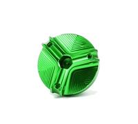 Bouchon du réservoir Couvercle De Réservoir Avant Et Arrière CNC Pour Moto, Bouchon De Remplissage D'huile Protection De Réservoir Pour KAWASAKI Z900 2017-2024 2025(1 oil cap-Green)