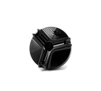 Bouchon du réservoir Couvercle De Réservoir Avant Et Arrière CNC Pour Moto, Bouchon De Remplissage D'huile Protection De Réservoir Pour KAWASAKI Z900 2017-2024 2025(1 oil cap-Black)