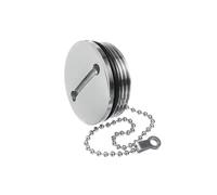 Bouchon du réservoir de carburant Bouchons De Remplissage Pour Pont De Bateau Marine U1JF Sans Clé Droits 1,5" Et 2" (38 Mm Et 50 Mm) Carburant Eau Gaz Acier Inoxydable(50mm)