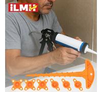 Bouchon économiseur de mastic universel et nettoyeur de buse de colle, couvercle de Tube de calfeutrage en Silicone Anti-séchage pour pistolets de calfeutrage Standard, outils de bricolage Professiona