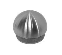 Bouchon Embout Dôme Pour Tube diamètre 42.4mm épaisseur 2mm inox A2 satiné Garde Corps