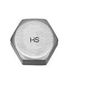 Bouchon en acier inoxydable Hermann Schmidt 1 1/4" bordé