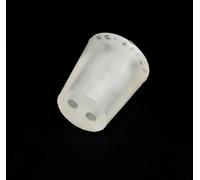 Bouchon en Silicone 18/14mm + 2 Trous - Résistant aux Hautes Températures | Bouchon Conique
