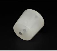 Bouchon en Silicone à Deux Trous pour Le Laboratoire et l'industrie Alimentaire (35/29 mm)