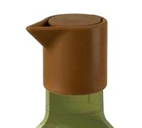Bouchon en silicone pour bouteille de bière - 5 x 3,5 x 3,7 cm - Double joint étanche - Flexible et robuste - Idéal pour le vin, le soda et d'autres boissons en bouteille