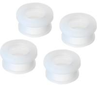 Bouchon en silicone pour trous, Bouchons de trou d'œillet à pression en Silicone, Type affleurant, Transparent 4.5-60.6mm, 10 pièces(16mm)