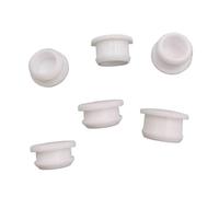 Bouchon en silicone pour trous, Bouchons de trou en caoutchouc silicone blanc 2,5-60,6 mm paquet(16mm)