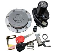 Bouchon Essence Moto Ensemble De Bouchons Gaz Verrouillage Commutateur D'allumage Clé Verrouillage Pour CBR600 CBR600F PC35 1999-2006 CBR600 F4 F4I 2001-2006 CBR600RR