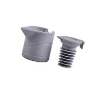 Bouchon étanche pour bouteille de vin - Design anti-déversement - Construction en silicone - Option multicolore - Préserve la fraîcheur ouverte - Bouchon anti-fuite inversé
