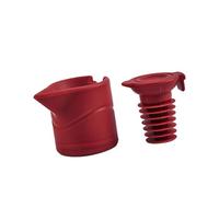 Bouchon étanche pour bouteille de vin - Design en silicone - Design anti-déversement - Option multicolore - Préserve la fraîcheur ouverte - Conservateur de fraîcheur en silicone pour la fraîcheur