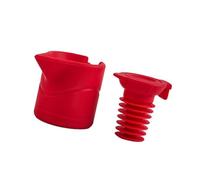 Bouchon étanche pour bouteille de vin - Design en silicone - Design anti-déversement - Option multicolore - Préserve la fraîcheur ouverte - Conservateur de fraîcheur en silicone pour la fraîcheur