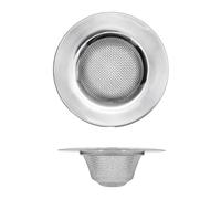 Bouchon Evier Crépine d'évier en Acier Inoxydable, récupérateur de Nourriture for canalisations(A)