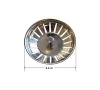 Bouchon evier panier de bonde diam. 83 franke