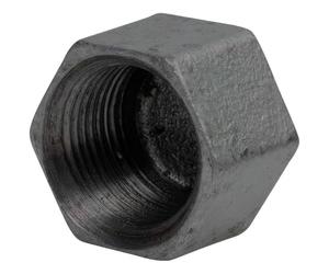 Bouchon Femelle en Fonte Malléable à Cœur Noir - 2''