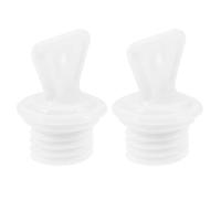 Bouchon Filetage 0,8 Pouce 2 Pièces pour Bouillotte, en Caoutchouc | Embout Vissable à Surface Lisse, Aide à Conserver la Chaleur, Adapté aux Modèles Souples pour Chauffage Domestique