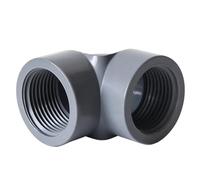 Bouchon fileté en PVC - Adaptateur de bouchon de tuyau de 20 mm à 32 mm for plomberie, idéal for l'approvisionnement en eau des aquariums et des jardins, 1 pièce(Gray,25mm)