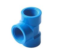 Bouchon fileté en PVC - Raccord femelle en T de 20 mm, 25 mm, 32 mm for projets de bricolage - Durable et facile à installer - 1 pièce(Blue,32mm)
