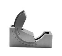 Bouchon fileté Jauge d'angle en V de haute précision, réglable 0 à 60°, for fraiseuse(AP25)