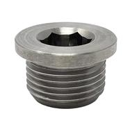 Bouchon fileté M18x1.5 pour capteur d'oxygène O2 connecteur hexagonal interne Capteur O2