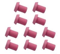 Bouchon Fin Guidon Vélo Route MTB Étanche | Joint TPE expansible, étanchéité totale, empêche le pour desserrage, protection pour poussière et eau, routes (Pink)