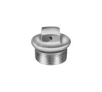 Bouchon fonte tête carrée galva - Virfollet - M 12x17