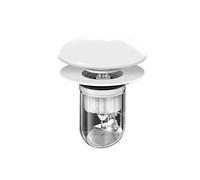 Bouchon for canalisation d'évier à couvercle en céramique 2 pièces : anti-colmatage + vidange rapide, multi-joint for la protection contre les odeurs Pour Cuisine