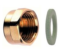 Bouchon obturateur à joint femelle 1/2'' - BANIDES - 230312 Blanc