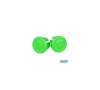 Bouchon guidon route velox a emboiter plastique vert (pr)