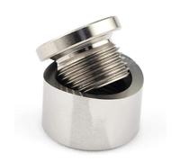 Bouchon Hexagonal Et Écrou Cranté Pour Sonde Lambda, Adaptateur À Bossage Soudé Pour Installation D'oxygène, M18 * 1,5 Capteur D'oxygène