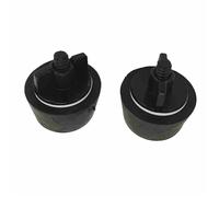 EDENEA - Bouchon Hivernage Piscine 1" 1/2-50 - Lot de 2 - Conique Diamètre Bas 40mm Haut 49 mm - Idéal pour Buse de Refoulement et Prise Balai Piscine - Caoutchouc - Expansion Molette Papillon