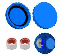 Bouchon Hivernage Piscine,Lot De 2 Bouchons d'hiver pour Piscines Intex et Bestway,avec Joints Assortis,Kit De Fermeture Hivernale pour Piscines,Résistantes Au Gel Et Etanches
