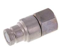Bouchon hydraulique DN 10 à face plate G 1/2 pouce filetage femelle ISO 16028 CEJN D 19.7mm