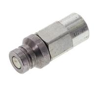 Bouchon hydraulique en acier DN 4 à face plate G 1/8 pouce filetage femelle D 13.5mm