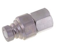 Bouchon hydraulique en acier DN 6.3 à face plate G 1/4 pouce filetage femelle ISO 16028 CEJN D 16.2mm