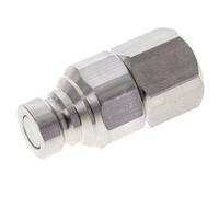 Bouchon hydraulique en acier inoxydable DN 6 à face plate G 1/4 pouce filetage femelle ISO 16028 CEJN D 16.2mm